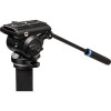 Алюминиевый монопод с основанием на 3 ножках и видео головкой S4Pro Benro A48FDS4